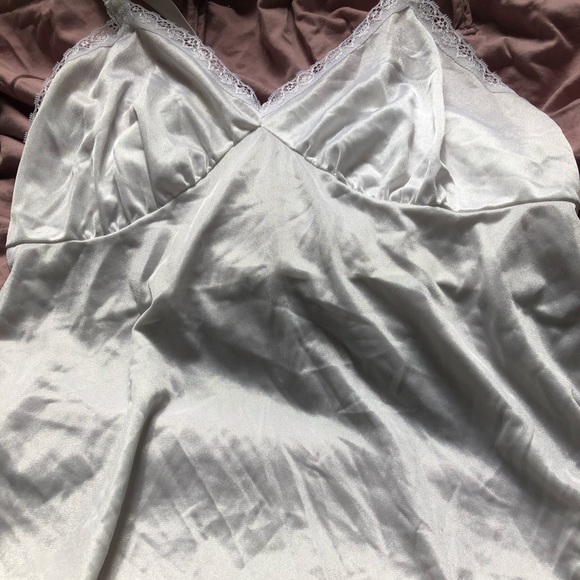 white lace slip dress - Picture 2 of 2